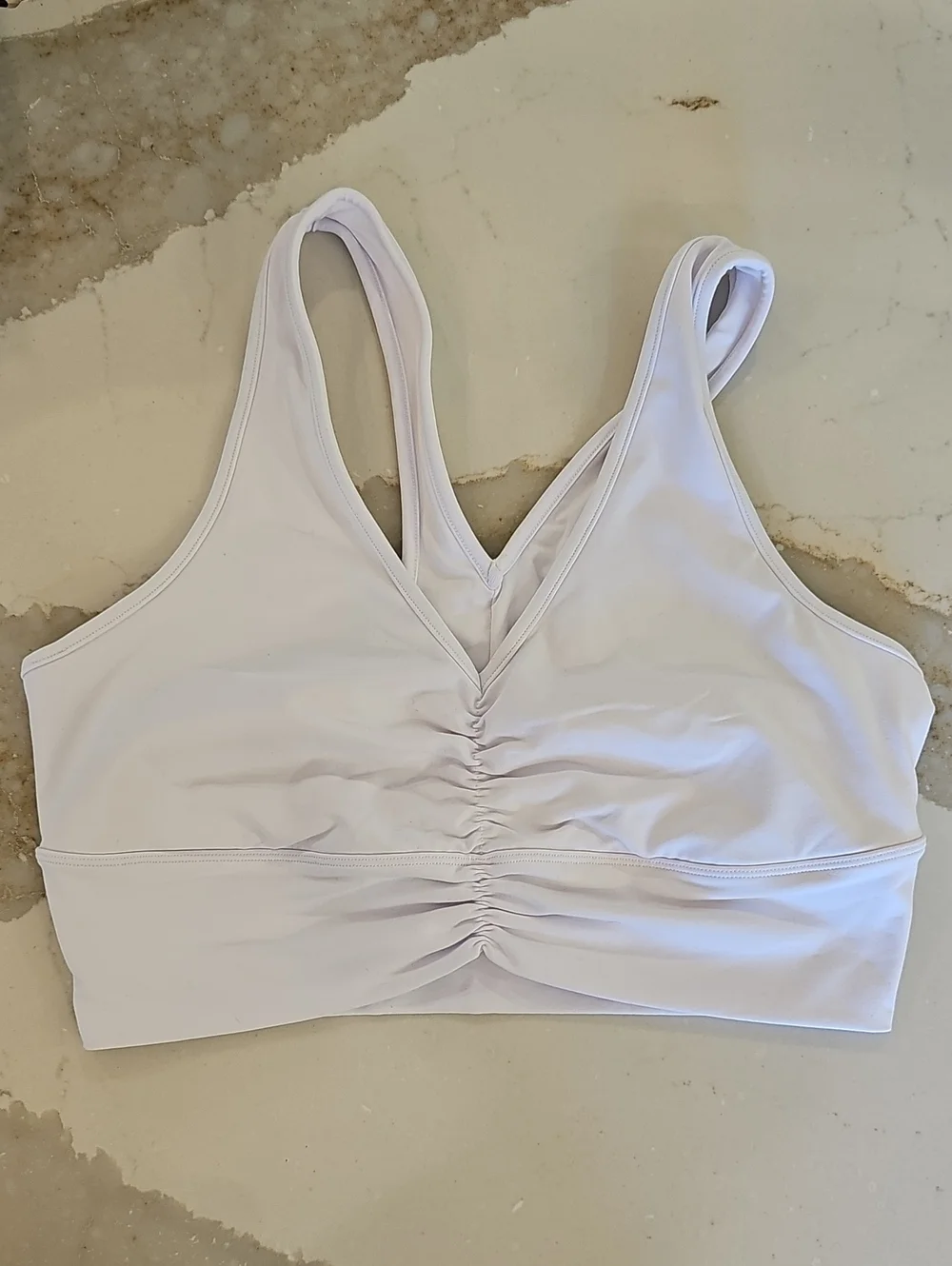 ALO Yoga Wild Thing Bra; EUC; Size XL; White